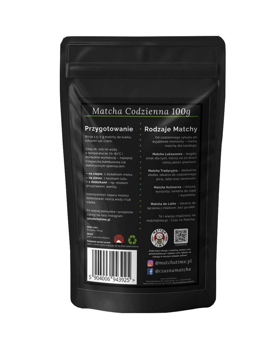 Matcha Codzienna - 100g