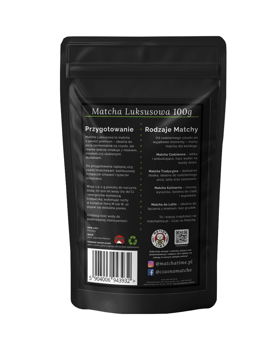 Matcha Luksusowa - 100g