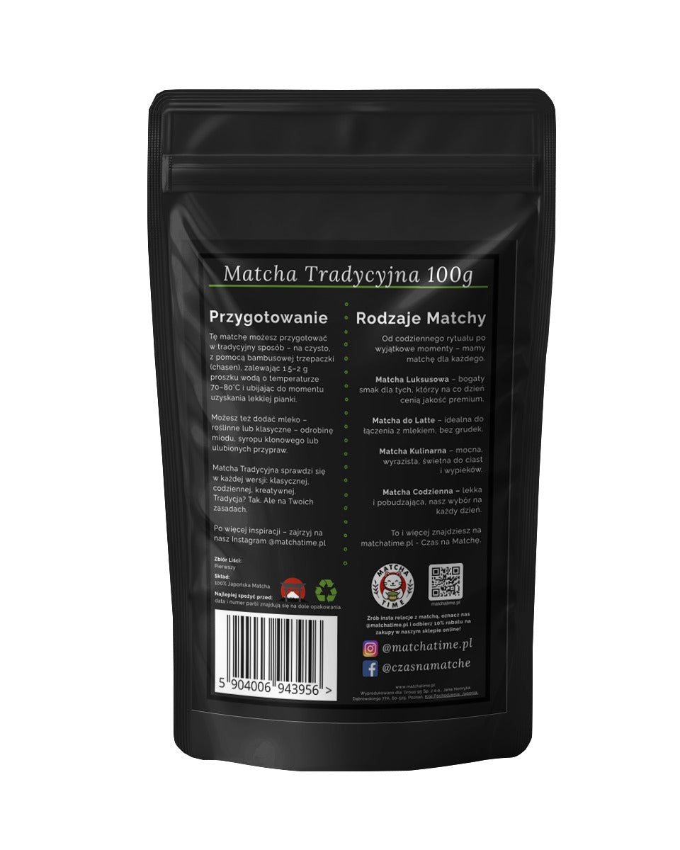 Matcha Tradycyjna - 100g