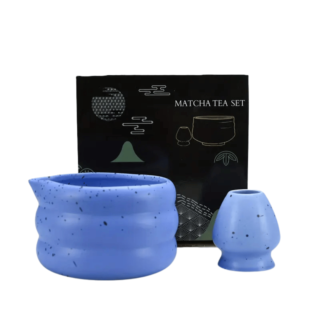 Zestaw Do Matchy - Ceramiczny Chawan i Naoshi (4 Kolory)